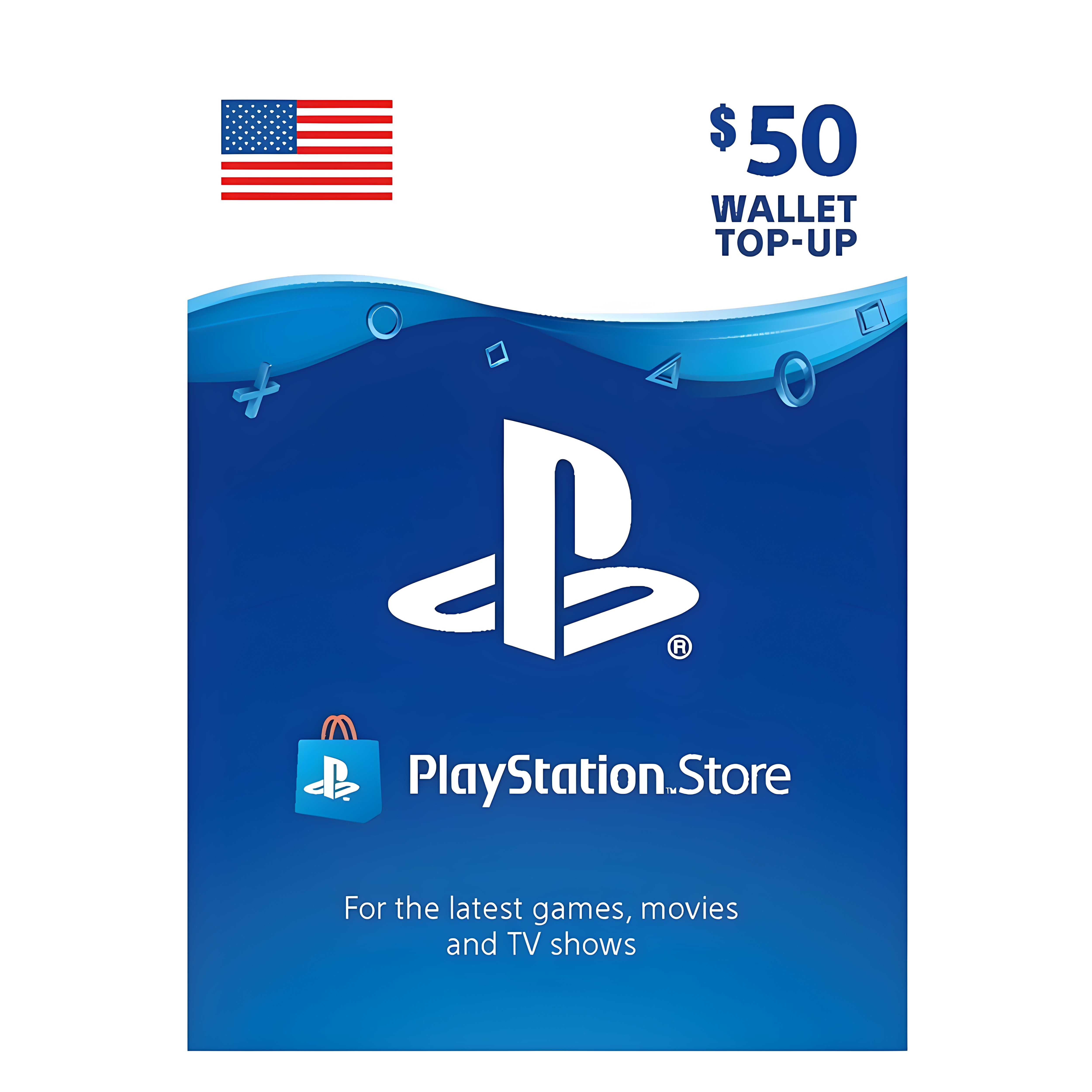 USD50PlayStationStore充值卡图片