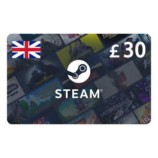 Card 英服 STEAM Key Credit Wallet Store GBP30 Steam