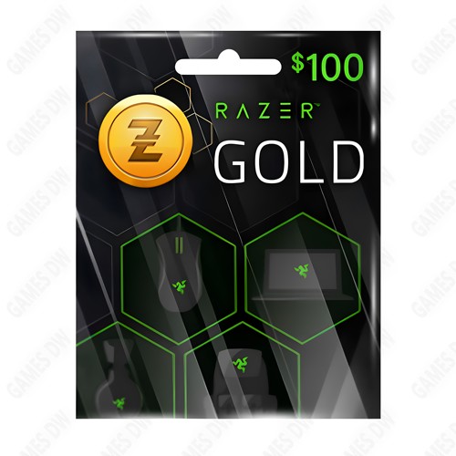 国际版RazerGold雷蛇$100美元