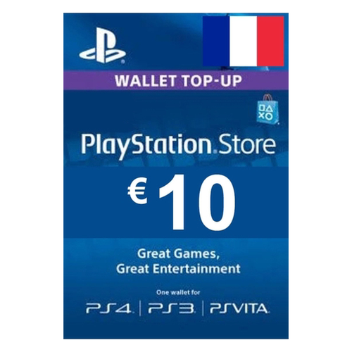 EUR10CarteCadeauPSNFR法国