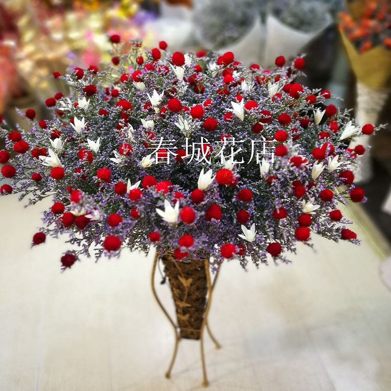 云南干花客厅家居摆放装饰鸿运
