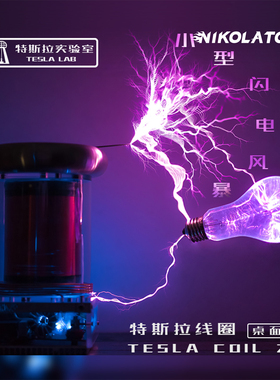 音乐特斯拉线圈桌面级TESLA COIL20升级无线控制物理老师讲课同款