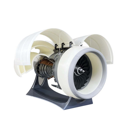 NIKOLATOY 罗尔斯罗伊斯Trent900涡扇引擎模型 65厘米 3D打印