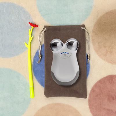 收纳袋子黑色美容仪绒布