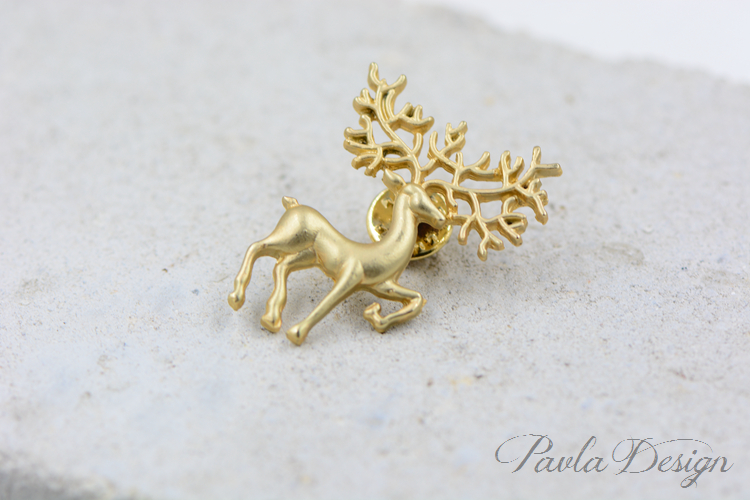 Broche en Alliage argent plaqué or - Ref 1175151 Image 3