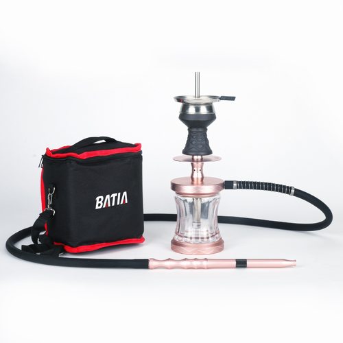 亚马逊阿拉伯水烟铝合金单管水烟壶全套玻璃烟壶hookahshisha