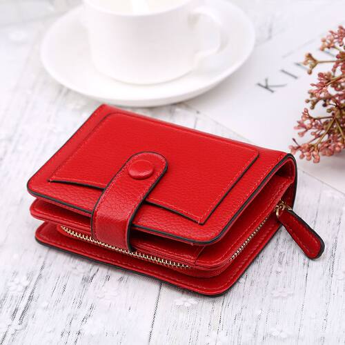 Purse Ladies Bag Wallet For Women Bags Red Card Womens Girl