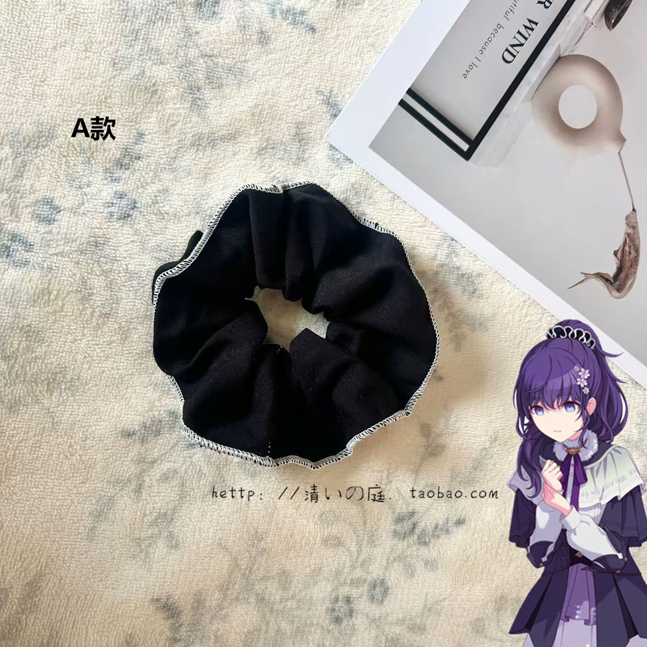 世界计划  朝比奈真冬  cos发饰 发圈  发夹 缤纷舞台