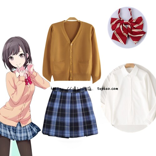 世界计划 缤纷舞台 东云绘名 ena   cos校服 日常服