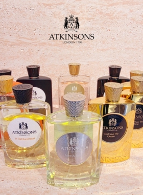 Atkinsons阿特金森全系列玫瑰仙境二十号老邦德街国王贵族香水