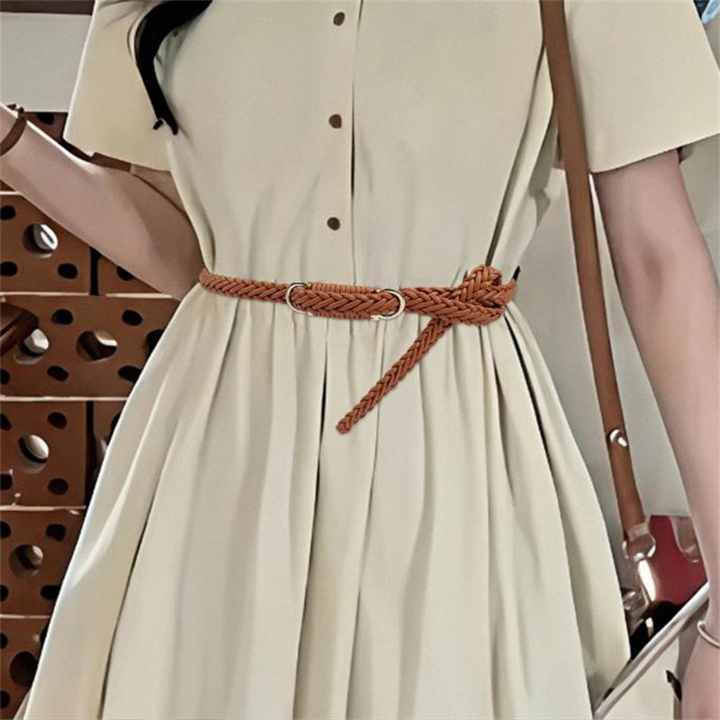 韩版时尚女士小皮带夏季装饰