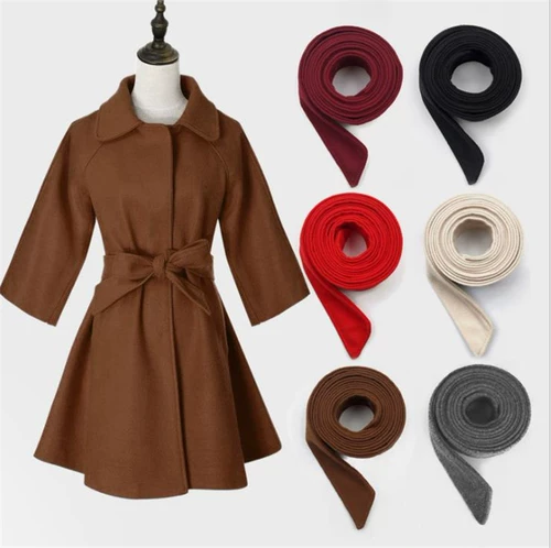 Двусторонний ремень, ткань с бантиком