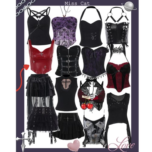 复古性感蕾丝暗黑吊带千禧