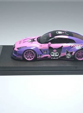 MC640004P 1/64 LB GTR R35 1.5V Diecast Model KUROMI库乐米