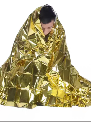 应急保温毯户外防冻急救保温毯保温防寒野外求生保暖机场过夜神器