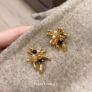 耳饰小众女 爆款 方糖家 秋冬美拉德虎眼石串珠烟花耳环2025新款