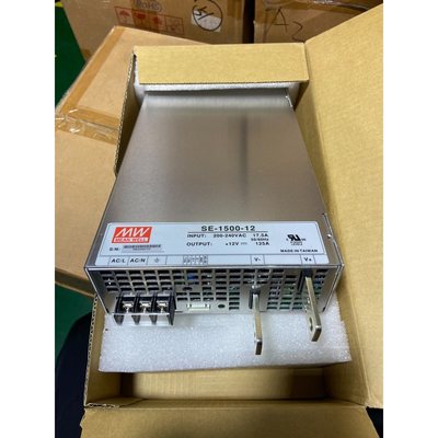 明纬SE-1500-12 明纬电源1500W12V125A议价