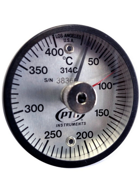 美国PTC表面温度计314CL双磁固定式温度计 原装正品