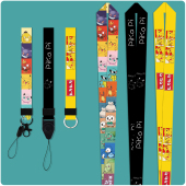 可爱皮卡丘宝可梦手机挂绳长短挂绳挂脖手腕绳钥匙扣u盘防丢挂件