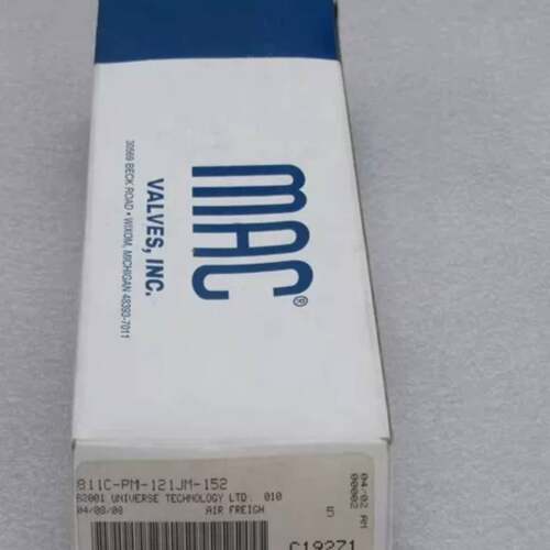 议价MAC电磁阀 811C-PM-121JM-152 现可维修翻新