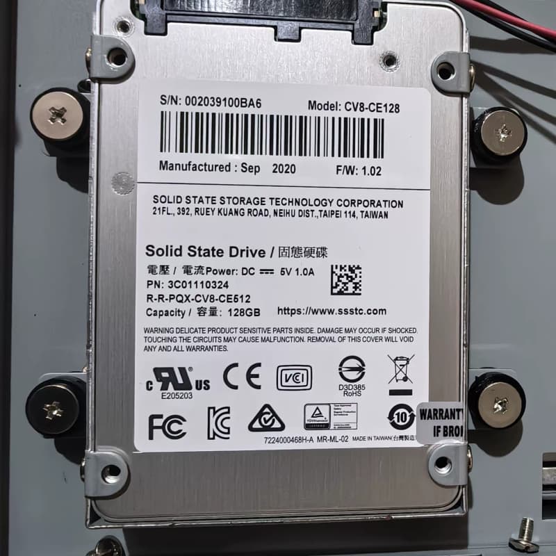 建兴 CV8-CE128 2.5寸固态硬盘，拆机件--议价商品图片