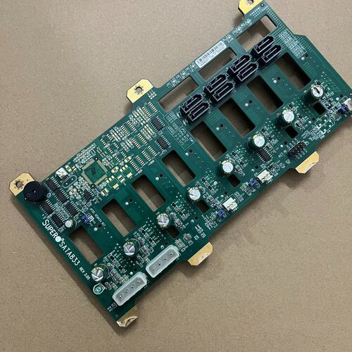 超微SUPER SATA833 硬盘背板 REV 3.00--议价商品