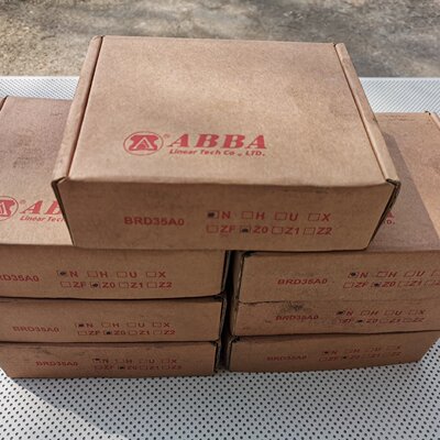 ABBA直线导轨滑块BRD35A0原装正品全新剩余不包--议价商品