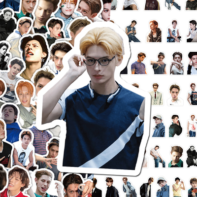 146张JAMES赵雨凡贴纸CORTIS成员单人高颜值周边手账手机装饰贴画