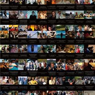 60张电影片段书签简约经典台词文艺创意阅读精美学生纸质书签