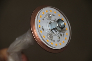 蘑菇LED壁灯,10W,尺寸255X200X进深195mm,3000K暖光