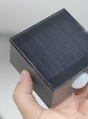 太阳能灯，光线和人体感应灯含德国14500充电锂电池灯具组件