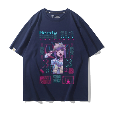 主播女孩重度依赖糖糖超天酱T恤