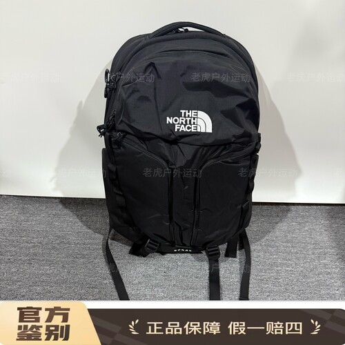 北面THE NORTH FACE  31L双肩户外包 再生尼龙黑色男女款NF0A52SG