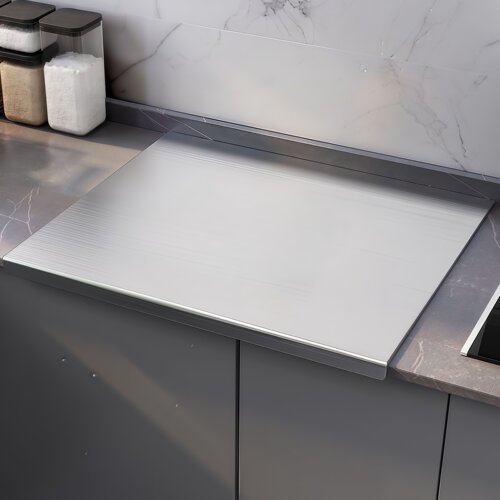 304不锈钢案板擀面板厨房用大号切菜板揉面板切水果菜砧板防霉