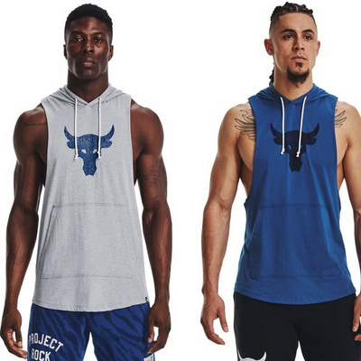 安德玛强森牛头男子健身训练背心