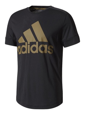 【嗜鞋】ADIDAS阿迪达斯男子速干透气轻薄款运动休闲短袖BR4056