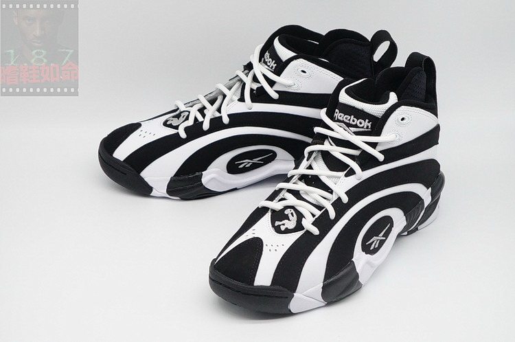 【嗜鞋如命】reebok shaqnosis 奥尼尔 年轮 黑白 篮球鞋 ef3069