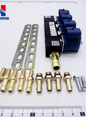 LPG/CNG汽车油改气改装蓝色线圈rall喷轨燃气汽车配件