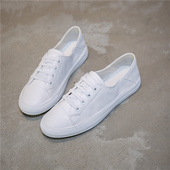 套脚一脚蹬真皮后踩百搭基础休闲板鞋 2022年小白鞋 女浅口平底韩版