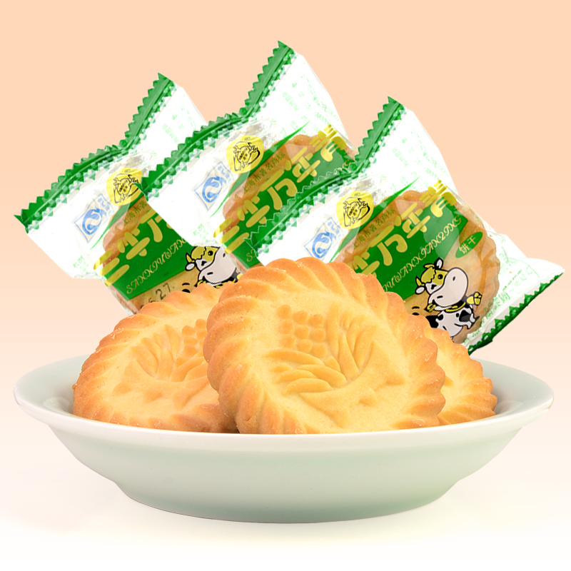 上海三牛万年青饼干1.5kg散装葱香味酥性饼干早餐零食整箱多口味