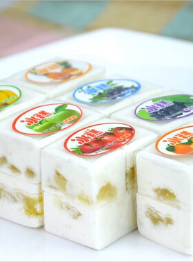 老上海风味糕点特产水果口味冰糕