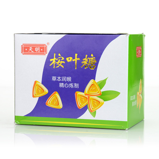 上海特产天明桉叶糖草本清凉糖精心炼制22克x16支怀旧零食糖果