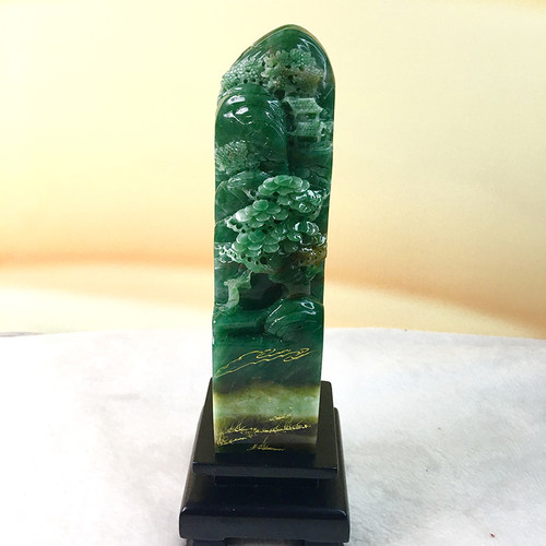 南阳独山玉山水玉玺玉章