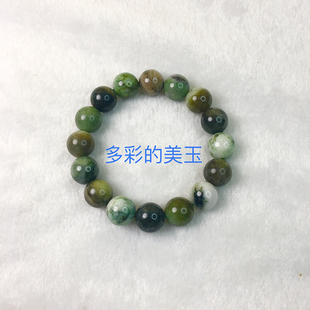 独山通用手串天然独山玉手链独山玉通用手链独山玉手串独玉手串