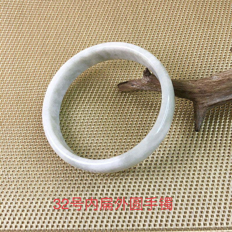 独山玉手镯南阳独山玉扁条手镯独山玉透水白料手镯独山玉扁条手镯