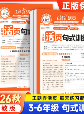 2026新版王朝霞活页句式训练