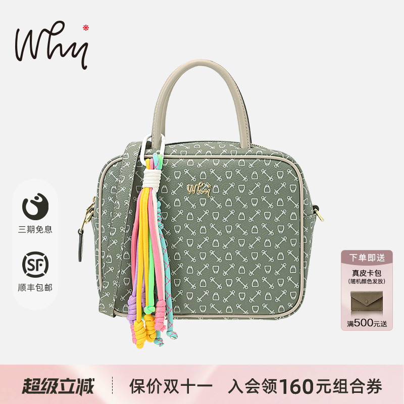 WHY通勤女包枕头包2024秋冬新款