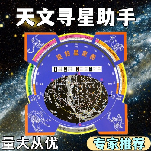 天文爱好者天文观测活动星座图