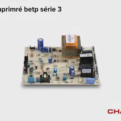 Circuit imprime betp serie 3 Chappe BAXI  SX5687020  JJJ0056