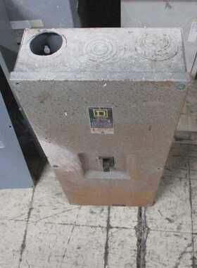 SquareD封闭式断路器KAL36225225A600V*缺盖螺丝*二手